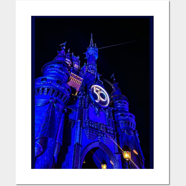 Cinderella’s Castle Wall Art by Smithsonart